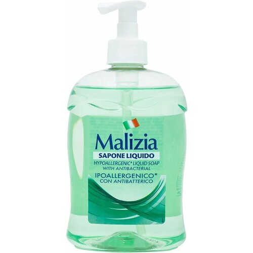 Malizia / Мыло жидкое Malizia Гипоаллергенное и Антибактериальное 500мл 3 шт