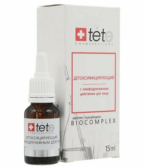 Биокомплекс детоксифицирующий с лимфодренажным действием TETe Cosmeceutical Biocomplex Detoxifying Therapy