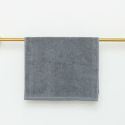 Махровое полотенце "люкс" 30*50 см, цвет - серый, пл. 450 гр.