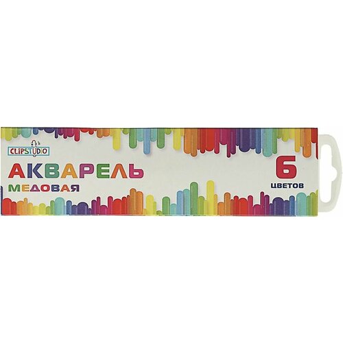 Краски акварельные Clipstudio 6 цветов 1шт 417₽