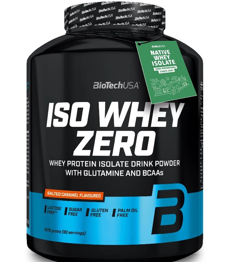 Iso Whey Zero BioTech (2270 гр) - Лесной Орех