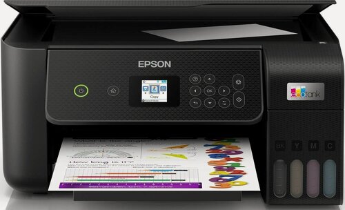 Изображение товара МФУ Epson L3260 (C11CJ66414), цвет черный, цветная печать, струйный, формат А4