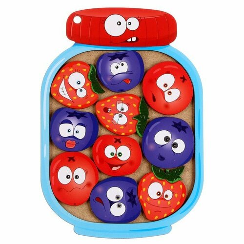 Пазл «Лесные ягоды» (комплект из 4 шт)