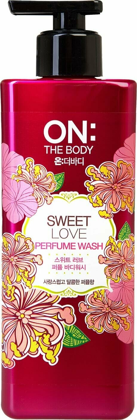 On The Body / Гель для душа On The Body Sweet Love парфюмированный 500мл 3 шт