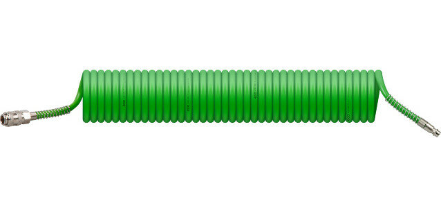 Шланг полиэтиленовый спиральный ECO 6,5/10 мм 10 м с быстросъемами (AHE-1060)