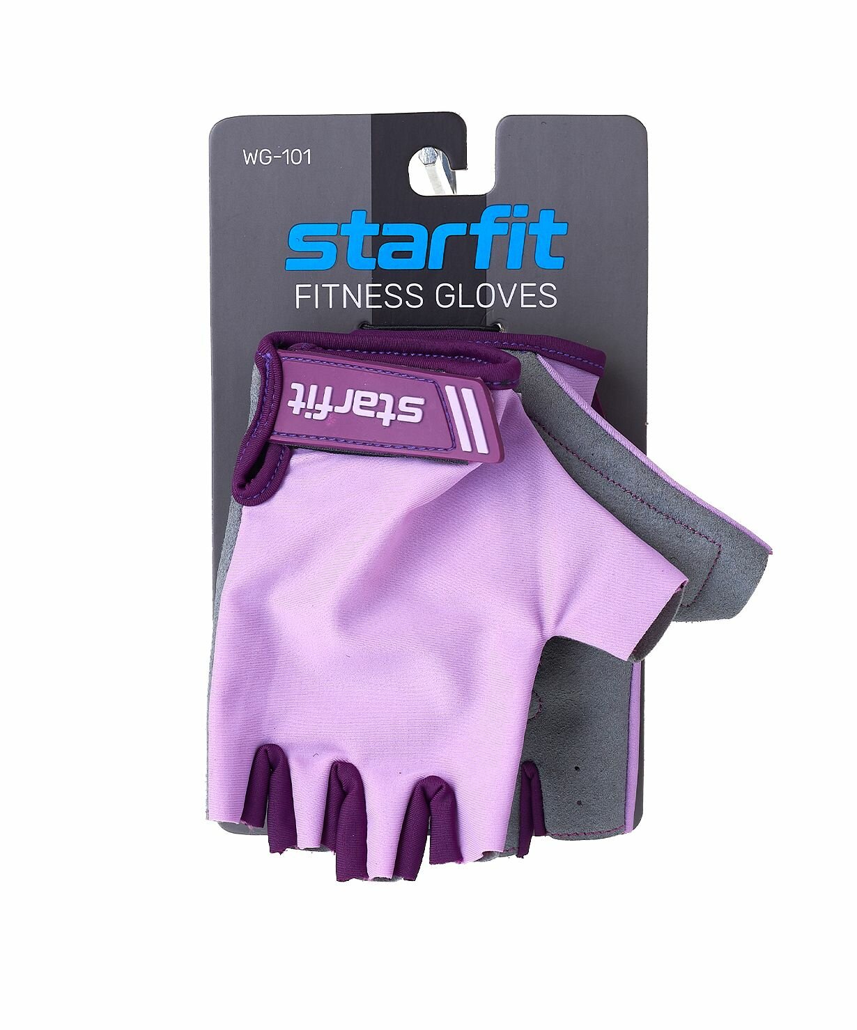 Перчатки для фитнеса Starfit WG-101, фиолетовый, M