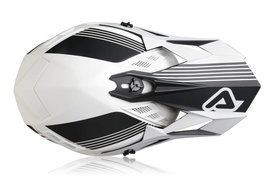 Шлем Acerbis X-TRACK Black/White XL — фото 5