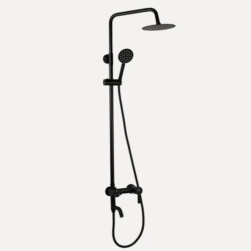 Изображение товара Душевая система со смесителем с тропическим душем, Diadonna, нержавеющая сталь