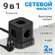 Сетевой фильтр, 5 розеток с 3 USB и 1 TYPE-C быстрая зарядка, каб...