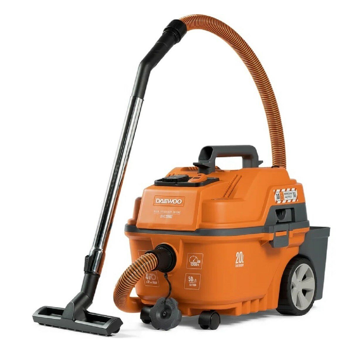 фото Пылесос для строительных работ DAEWOO DAVC 2000S c розеткой