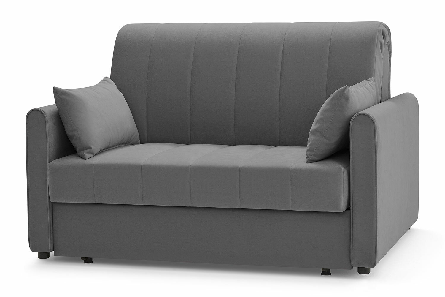 Диван-кровать DREAMART Палермо 140х94х105 см механизм аккордеон цвет серый