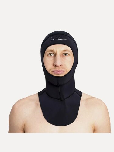 Изображение товара Шлем для подводного плавания Hood Ultra 5 мм, цвет черный р. L