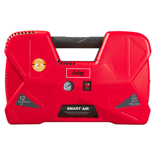 Компрессор поршневой безмасляный FUBAG Smart Air 1100Вт 180л/мин 2л