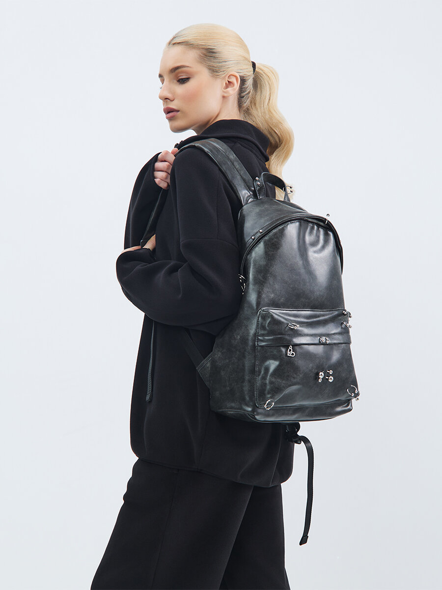 Рюкзак пирсинг с кольцами — фото 1