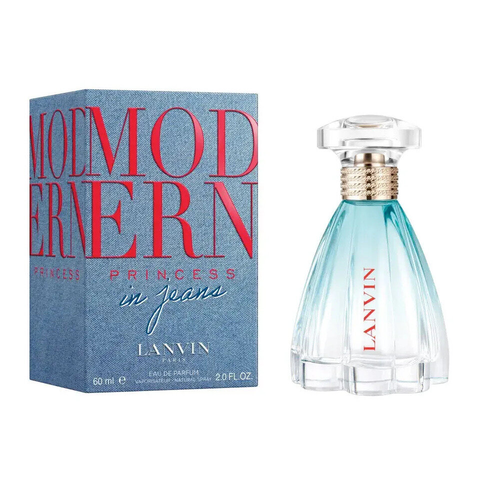Цветочные духи Lanvin Modern Princess In Jeans / Парфюмерная вода 60 мл / Аромат Ланвин Модерн Принцесс Ин Джинс / Парфюм для женщин
