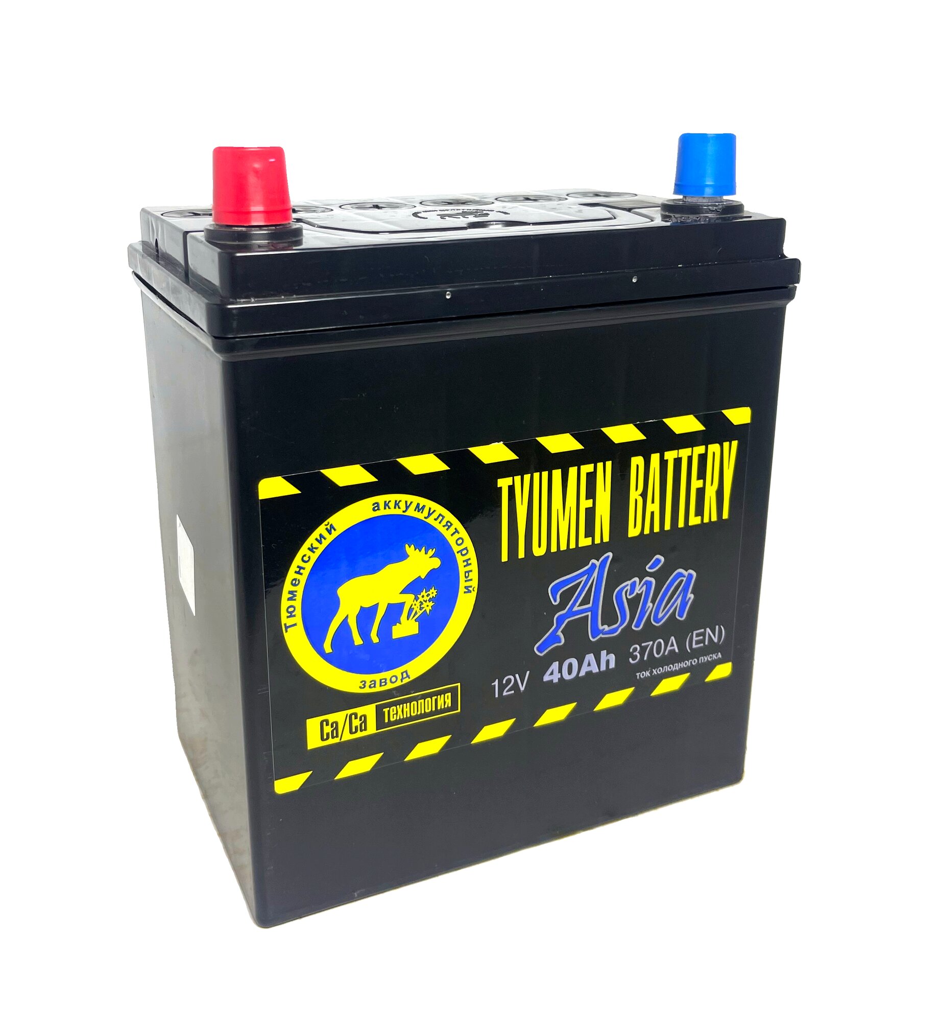 Автомобильный аккумулятор Тюмень Asia 6СТ-40.1 тонк. кл прямая полярность