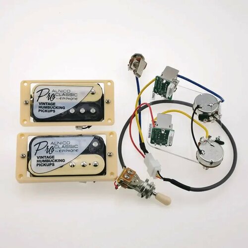 Epiphone Alnico Classic PRO Humbucker Звукосниматели 4 штуки Белый 3512₽