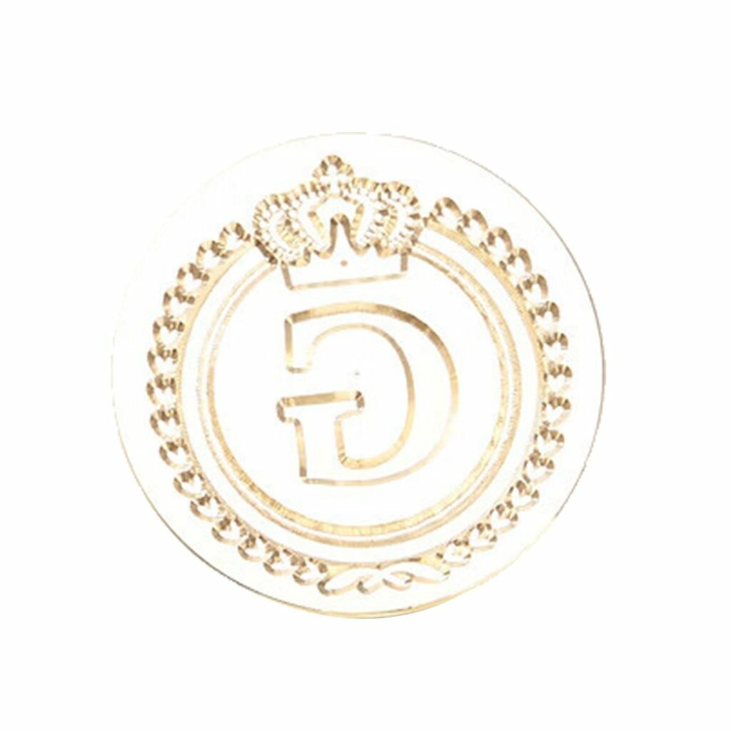 26 головок штампа с буквами короны - G
