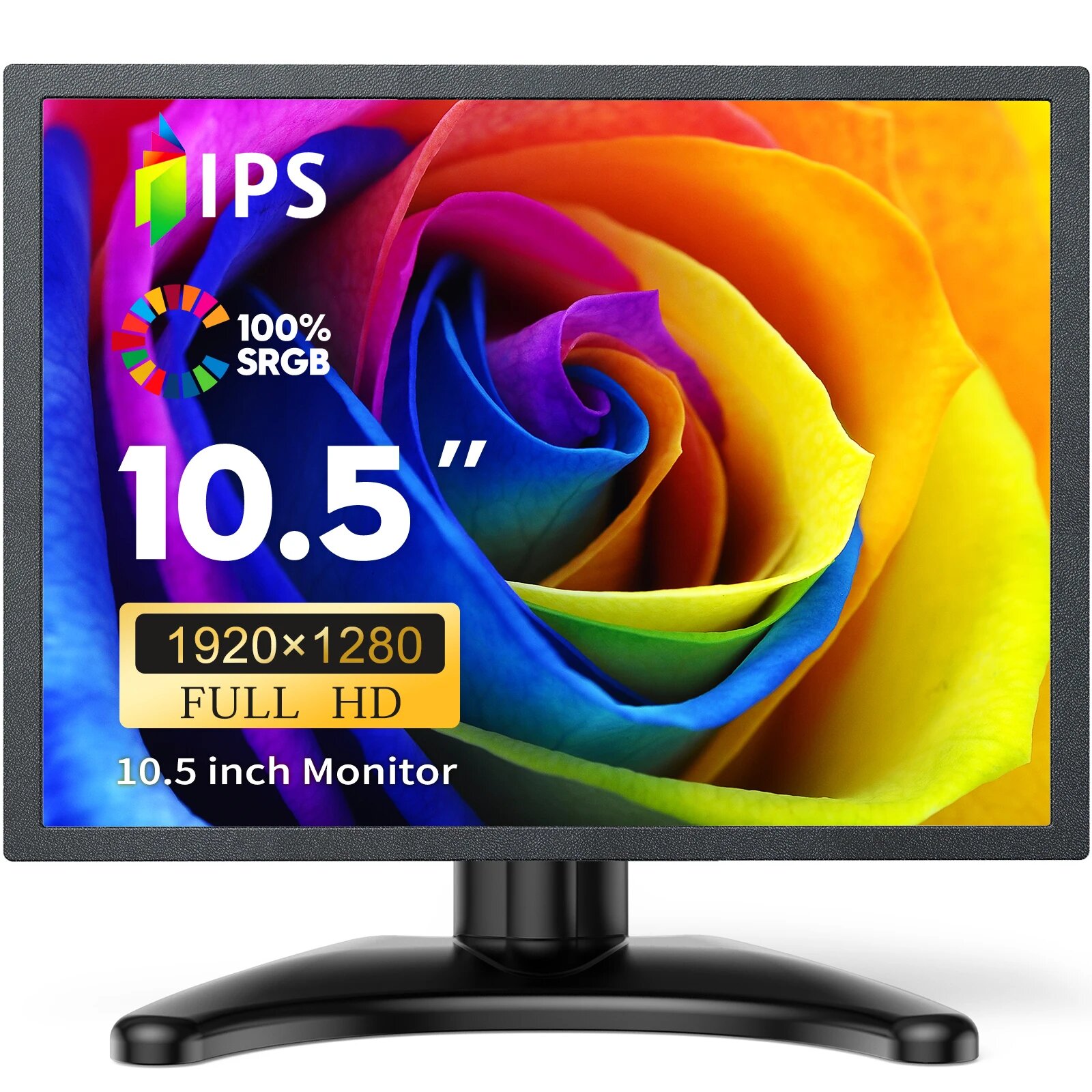 Miktver G1051 10,5-дюймовый IPS-монитор, G1051 Monitor, вилка ЕС