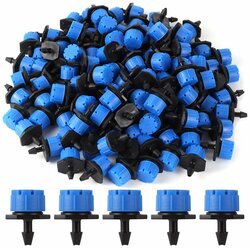 100 шт. регулируемые капельницы Adhere To Fly 4/7 мм 8 отверстий для полива