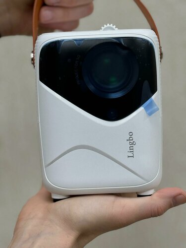 Изображение товара Портативный проектор Lingbo Projector T8 MAX 1920x1080 (Full HD)