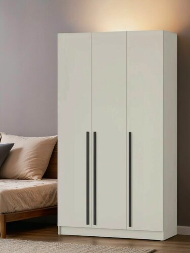 Изображение товара Шкаф распашной Бастион 150 см № 1; 1500*520*2200; кашемир, ЛДСП