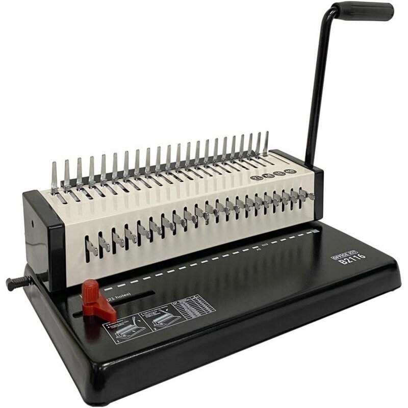 Брошюровщик Office Kit А4, 16/450 л, пластиковая пружина (B2116)