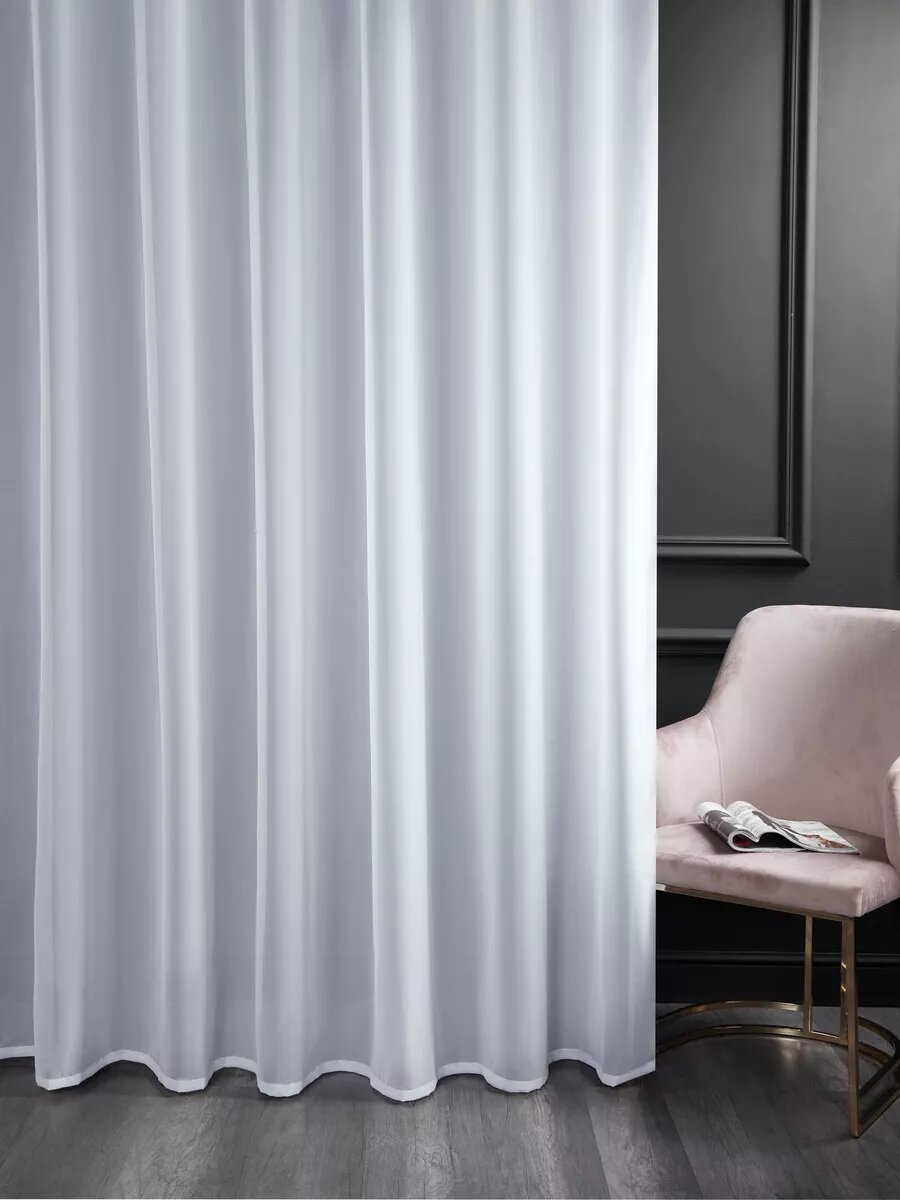 Тюль SANPA HOME в гостиную и спальню Вуаль матовый 300х260см-1шт