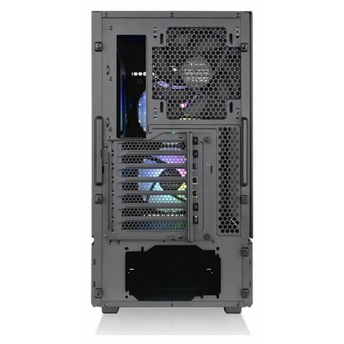 Корпус Thermaltake Ceres 300 TG ARGB черный без БП ATX 3x140mm 2xUSB3.0 1xUSB3.1 audio bott PSU