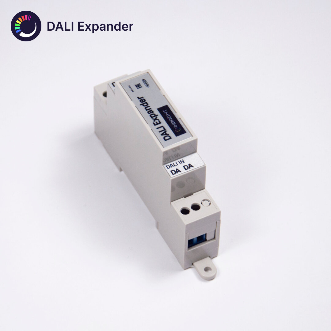 Расширитель для шины Dali, DALI Expander, 1 канал, корпус 1 юнит на DIN-рейку
