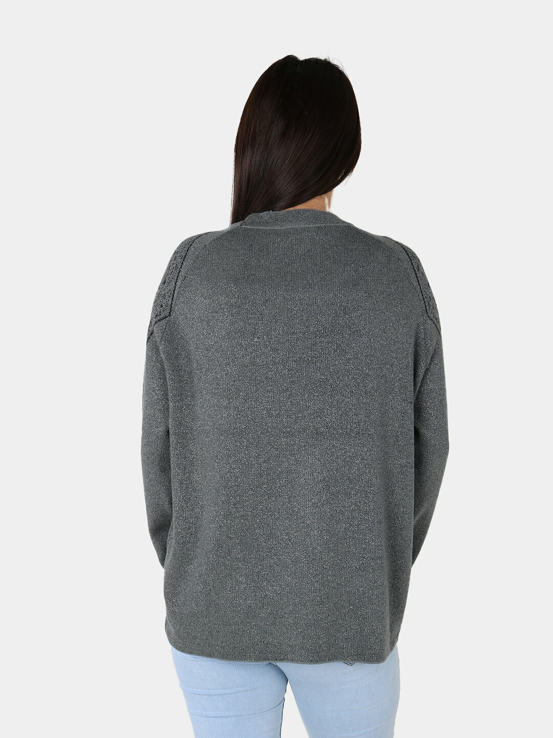 Свитер размер One Size, , темно-зеленый — фото 1