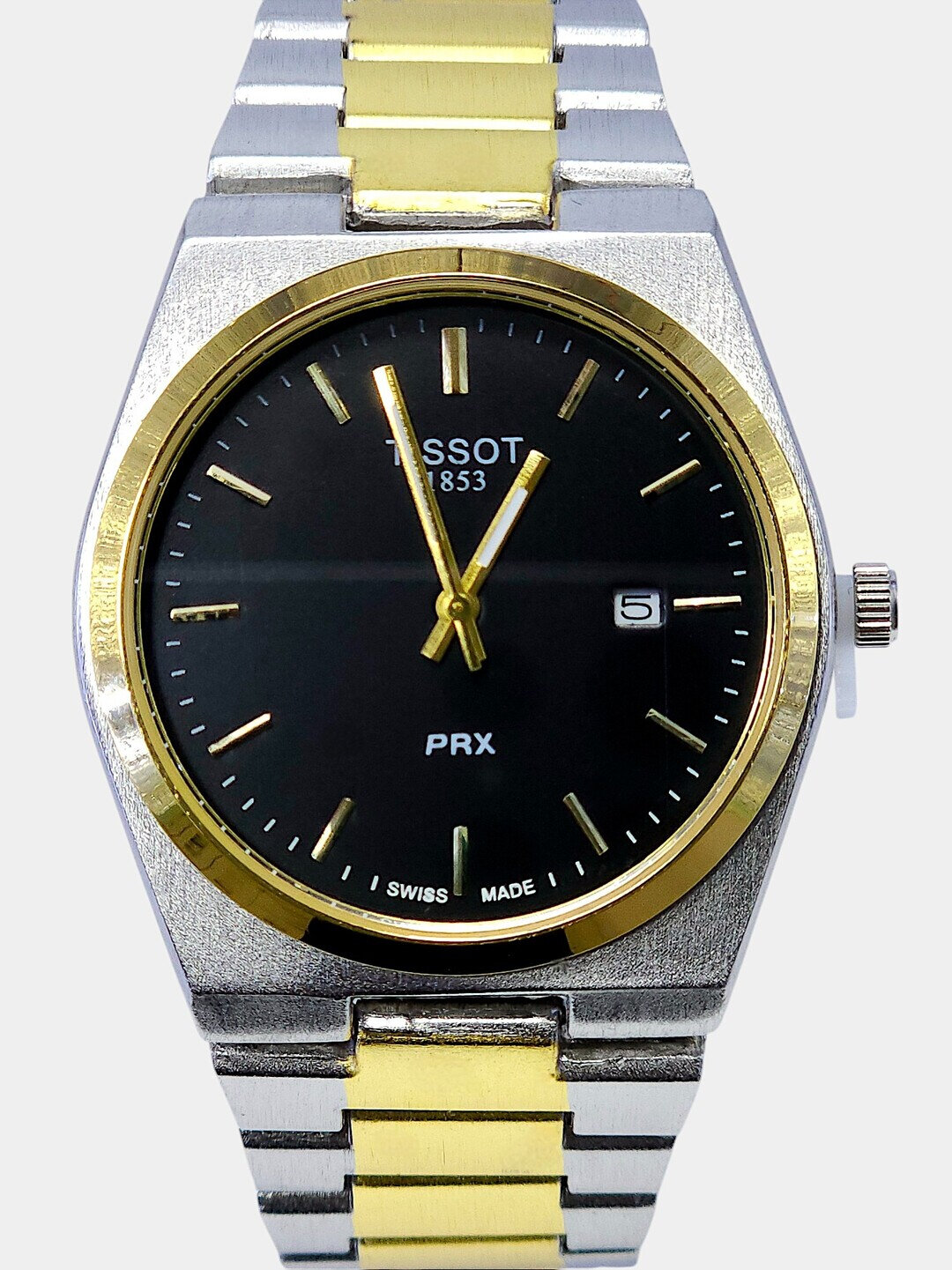 Наручные часы TISSOT PRX, золотой