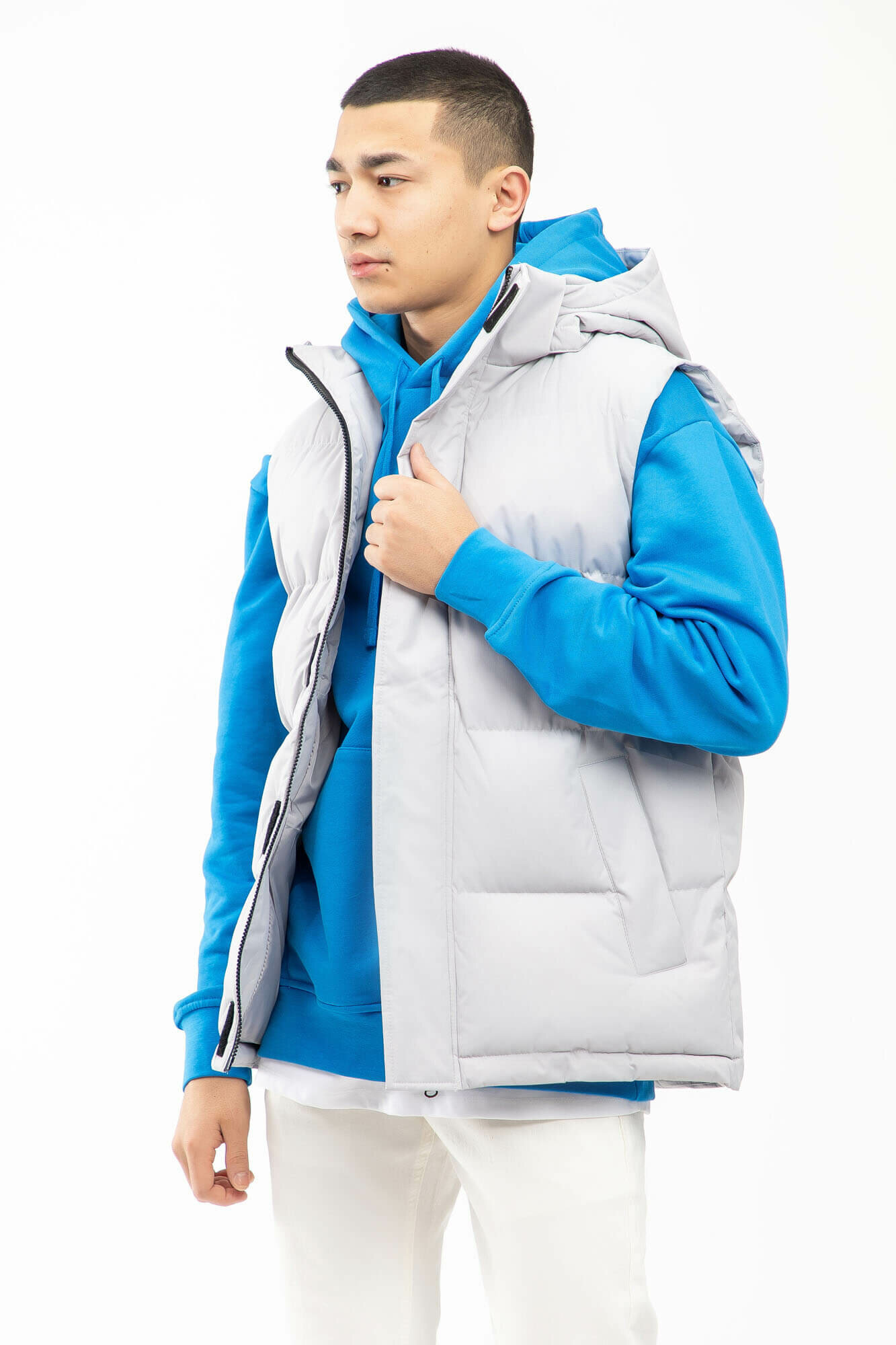 Жилет спортивный TERRA PRO, размер L, grey — фото 1