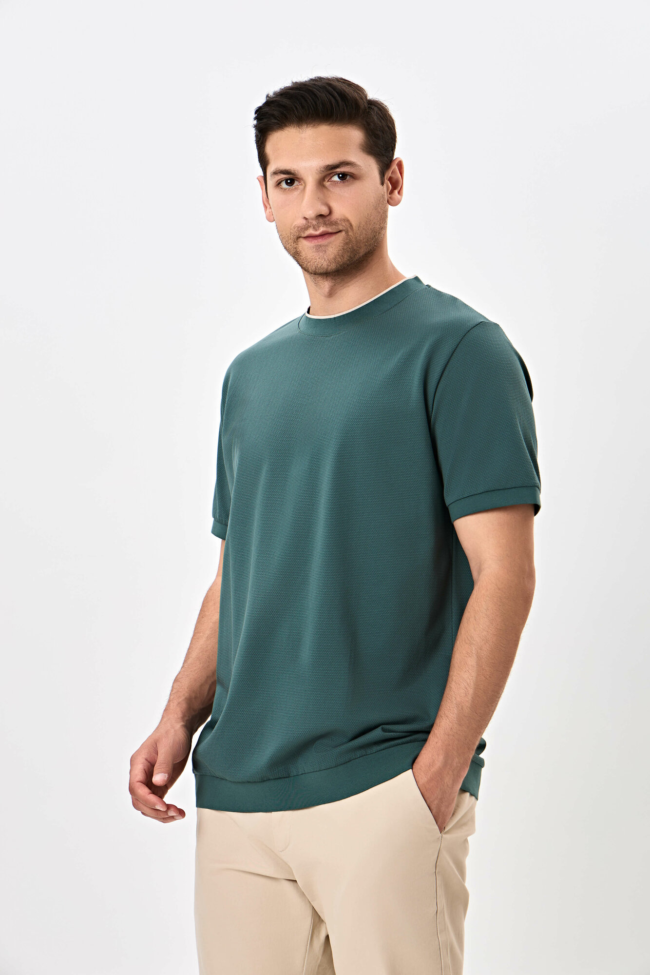 Футболка спортивная TERRA PRO, размер L, green — фото 1