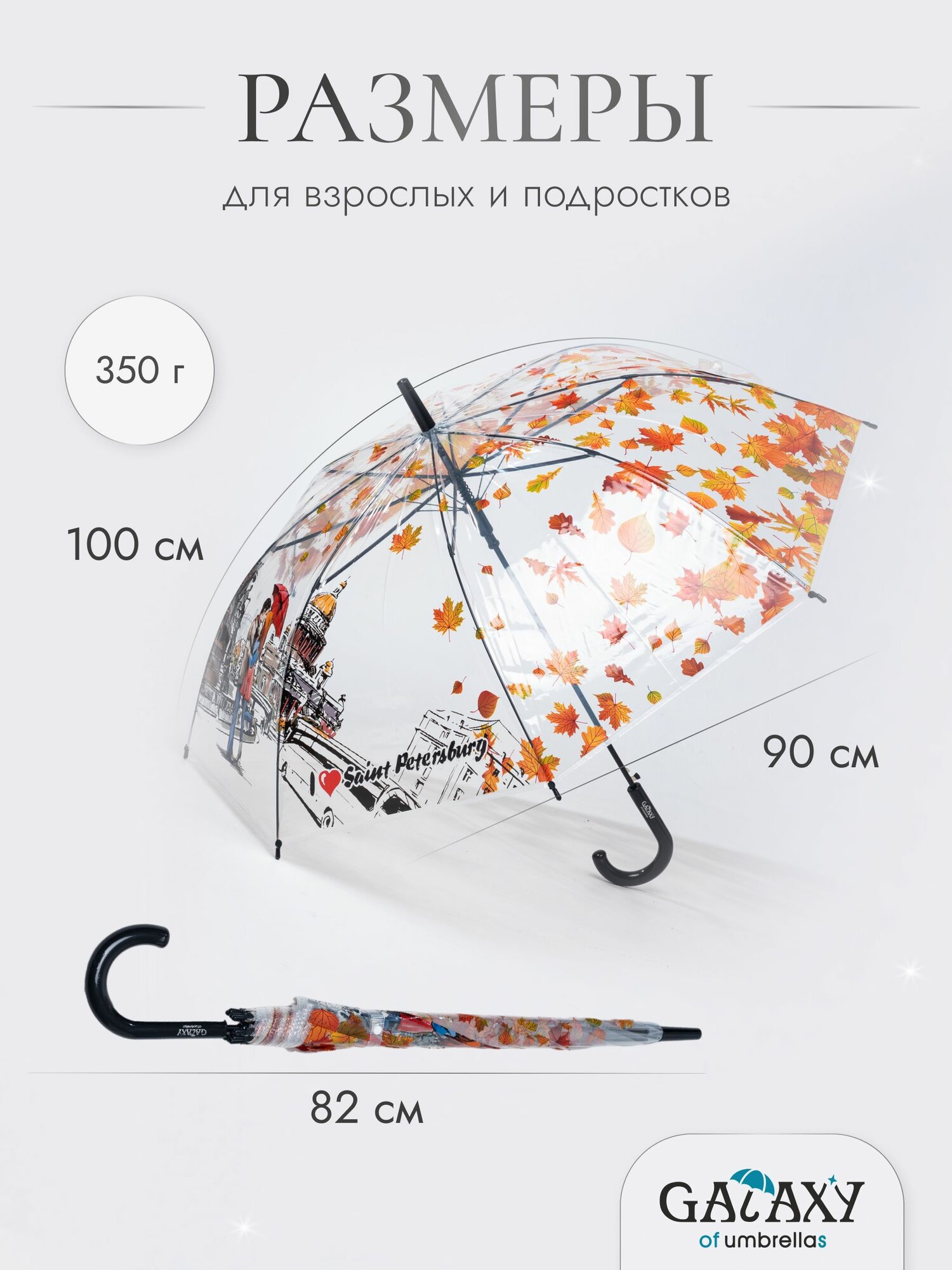Зонт-трость GALAXY OF UMBRELLAS — фото 1