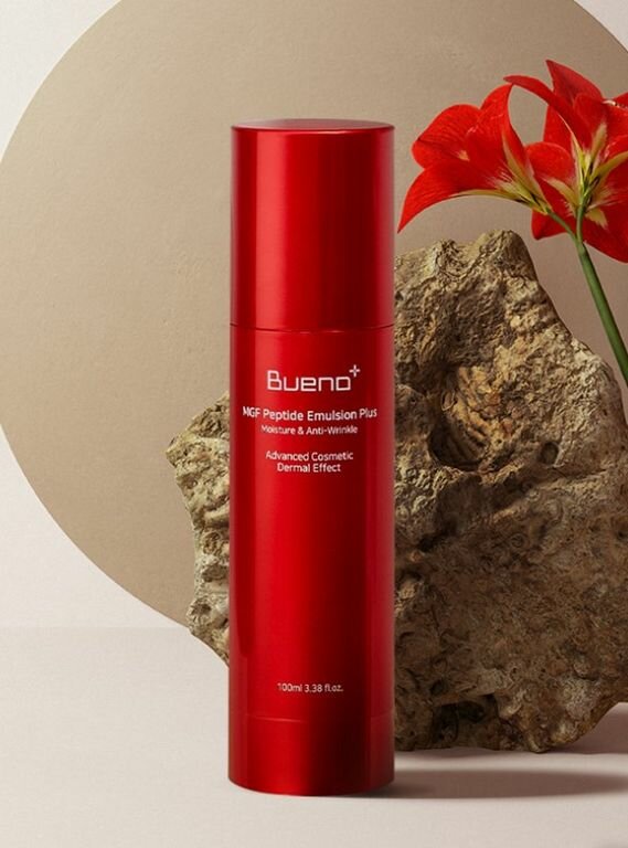 Bueno Регенерирующая эмульсия с факторами роста MGF и пептидами Peptide Emulsion Plus 100 мл — фото 1