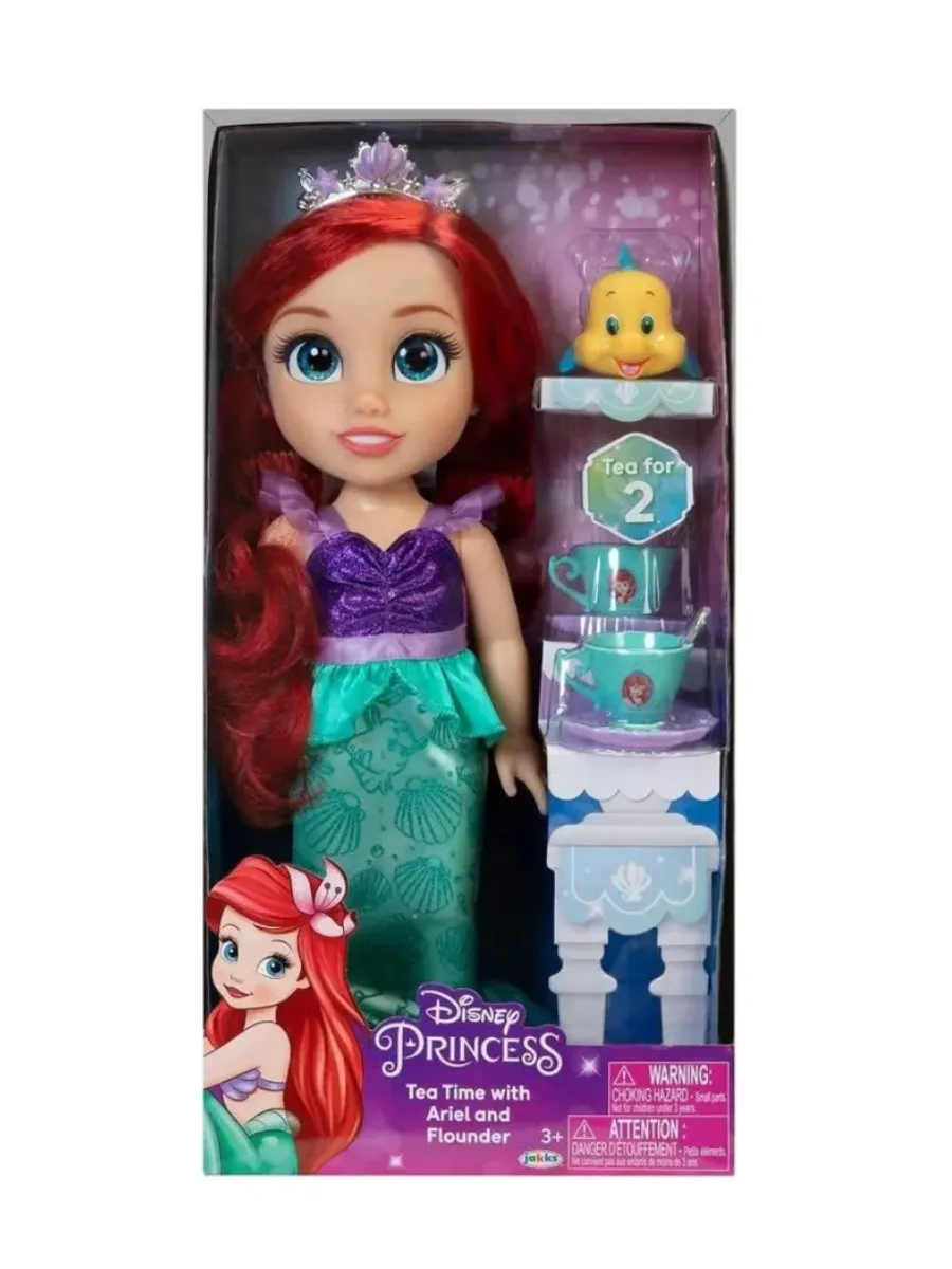 Disney Princess My Friend Flounder/Дисней коллекционные классическая кукла принцессы, кукла для девочки с аксессуарами