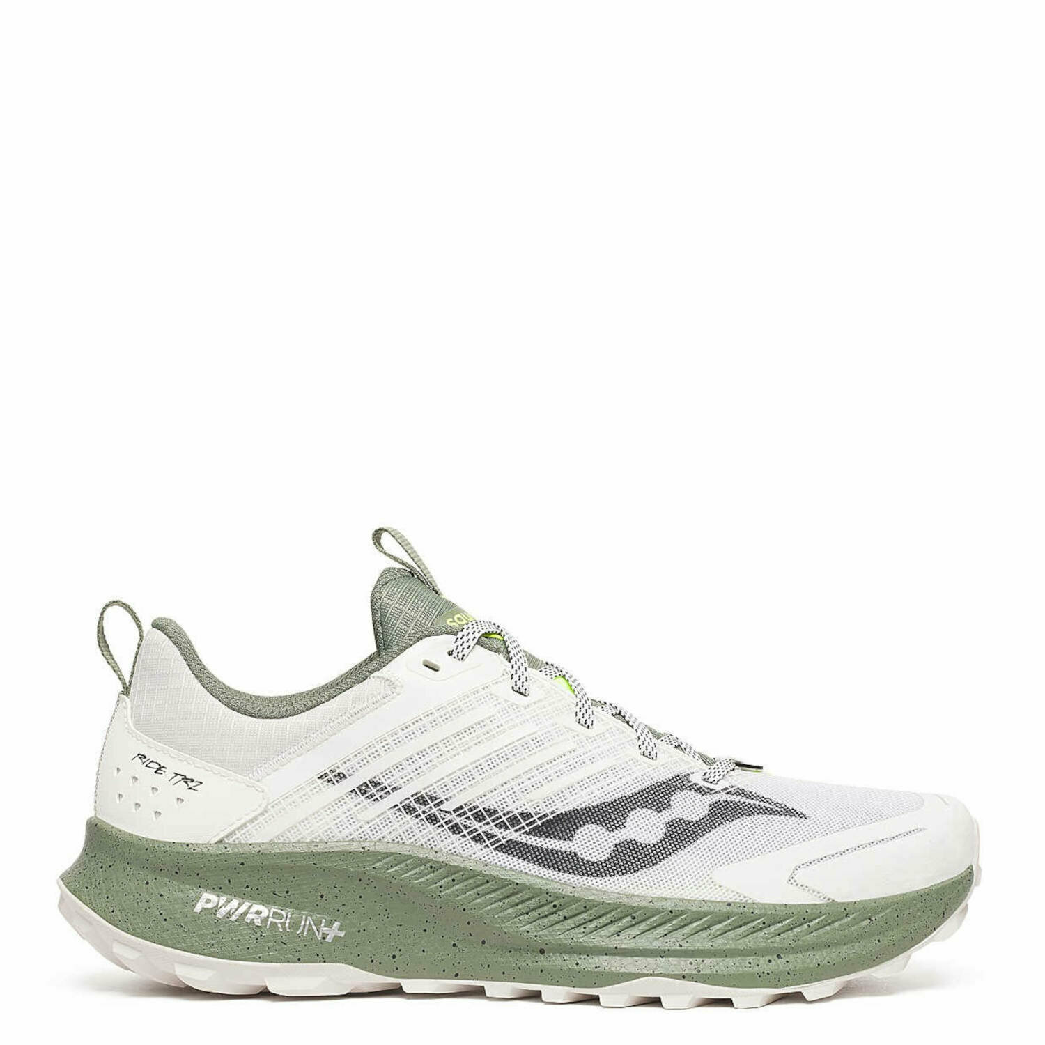 Кроссовки saucony, размер 9 US, зеленый, белый