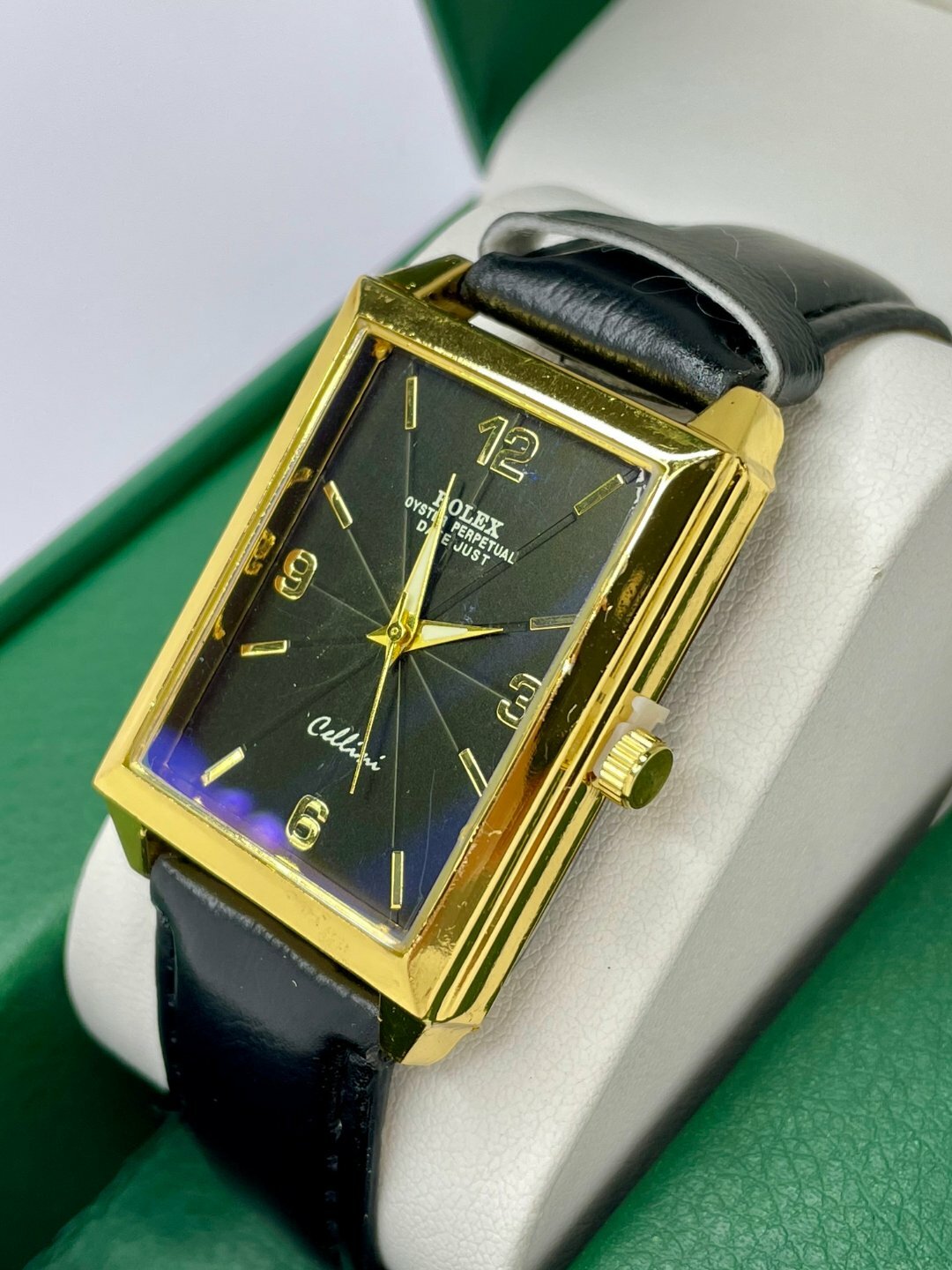 Наручные часы 1960, золотистый — фото 1