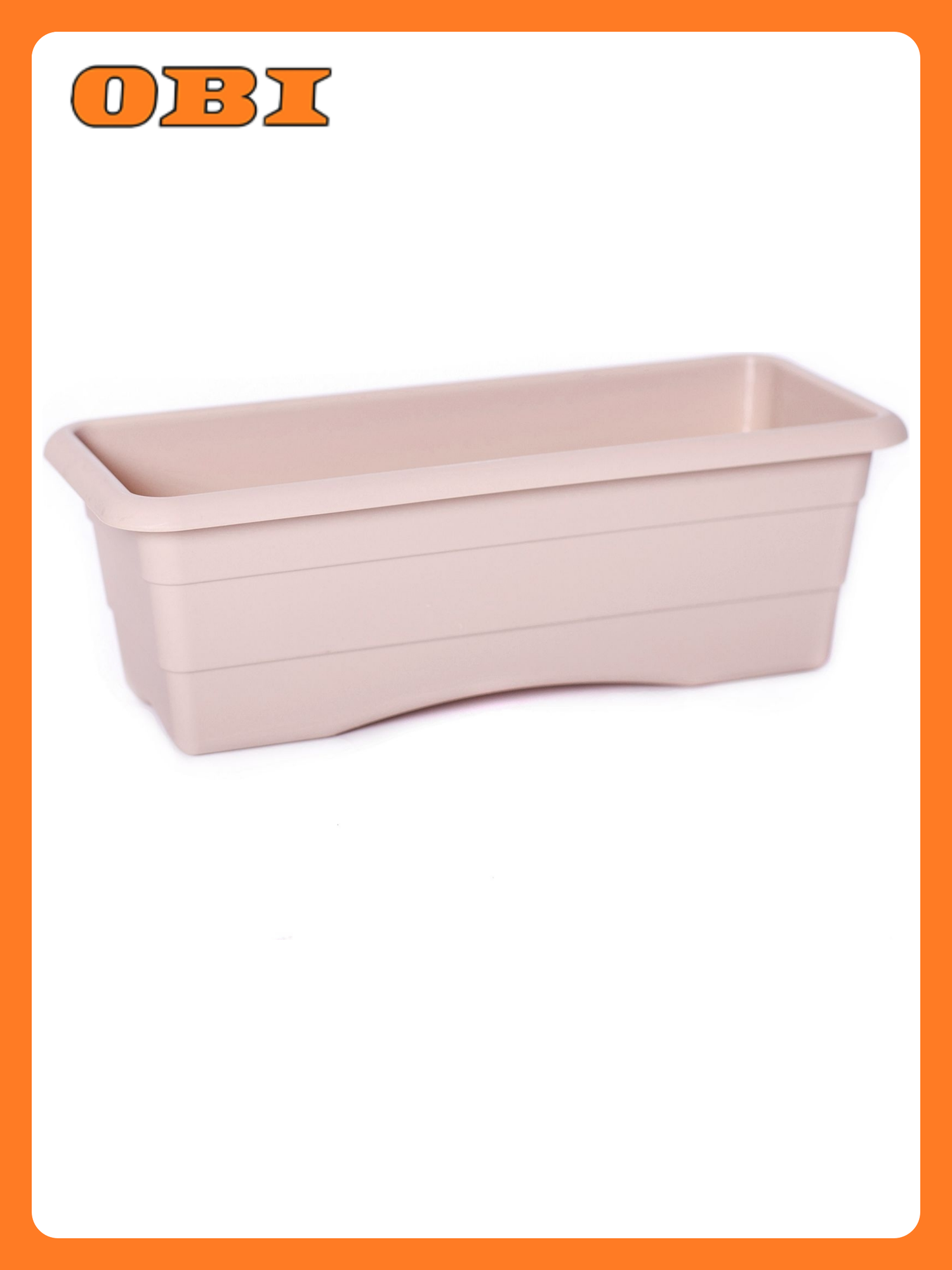 Ящик балконный GARDENPLAS капучино 40 см