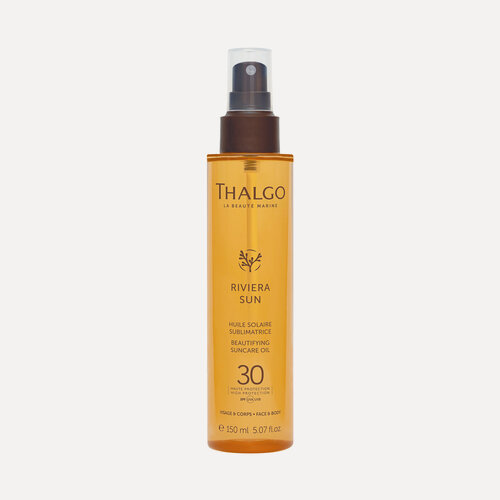 Изображение товара Солнцезащитное масло Thalgo Riviera Sun для ухода за кожей лица и тела SPF30+ 150 мл