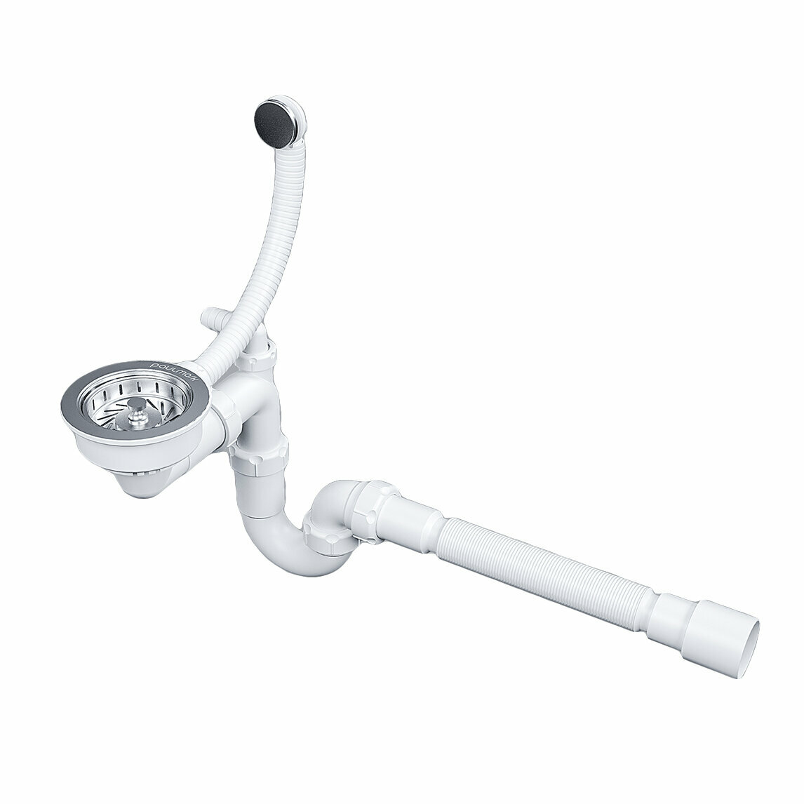 Сифоны/слив/крепёж Paulmark PM1022-CR хром