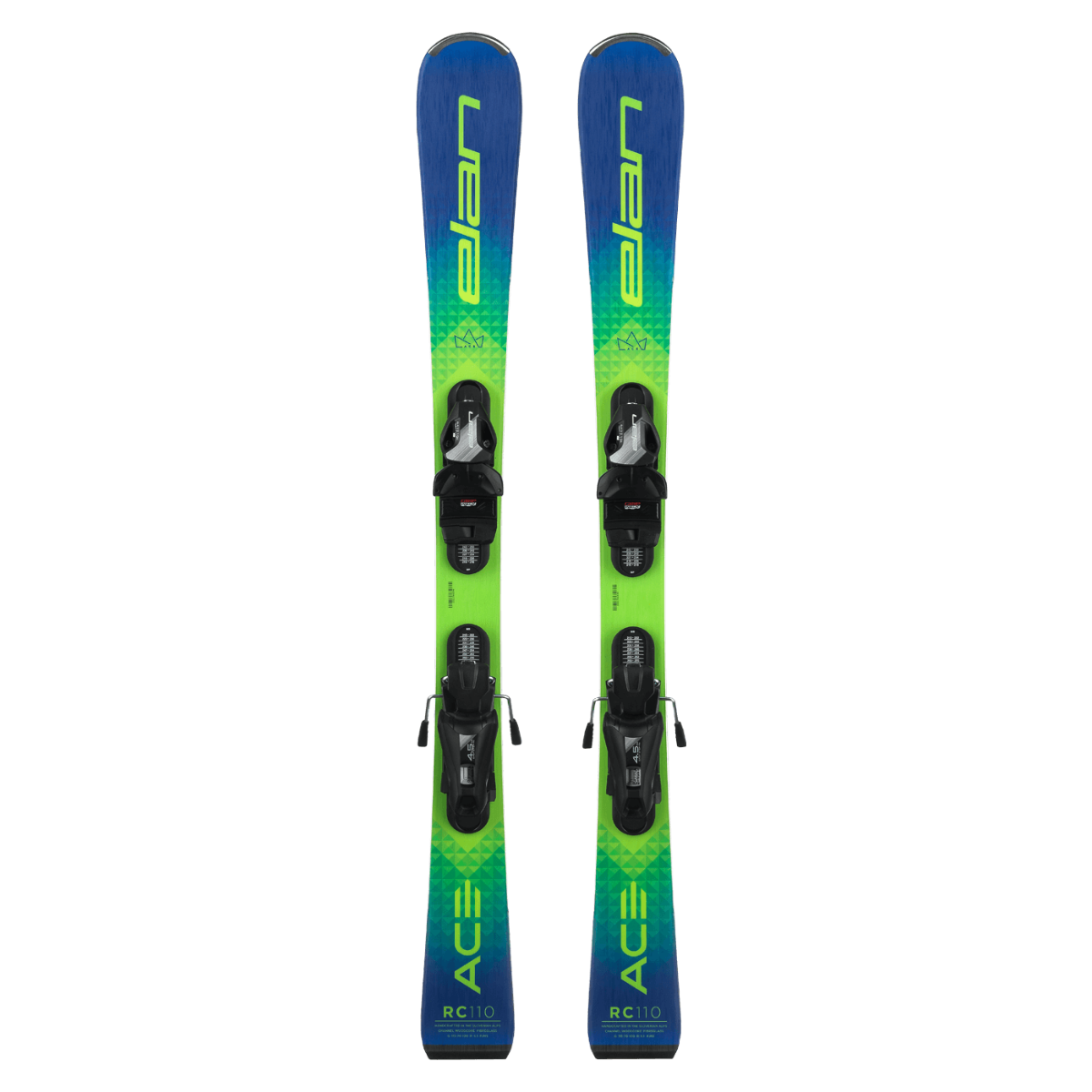 Горные лыжи с креплениями ELAN 2023-24 Rc Ace Jrs 130-150 + El 7.5 Shift (см:140)
