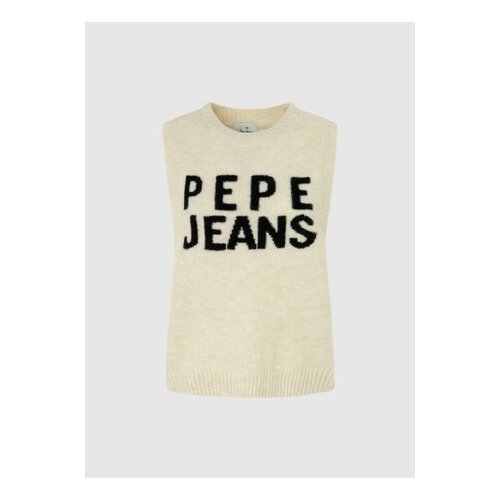 Жилет  Pepe Jeans, размер L, бежевый