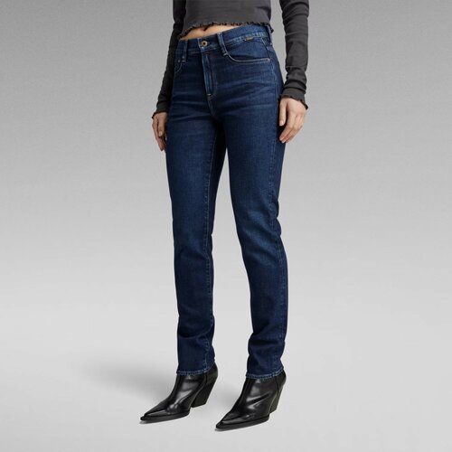 Джинсы зауженные  G-Star RAW Ace 2.0 Slim Straight, размер 32/32, синий