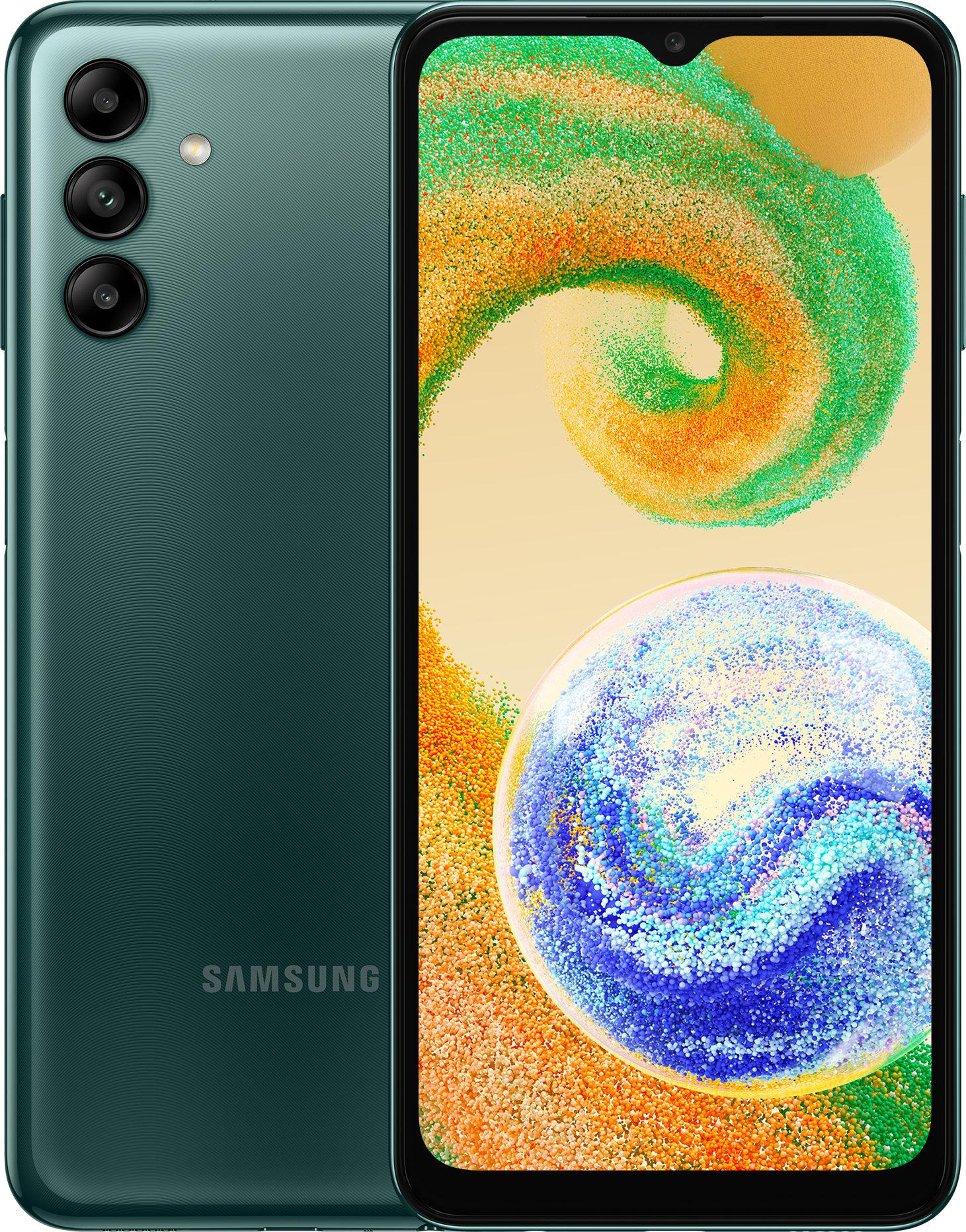 Смартфон Samsung Galaxy A04s 3/32 ГБ, Dual nano SIM, зеленый