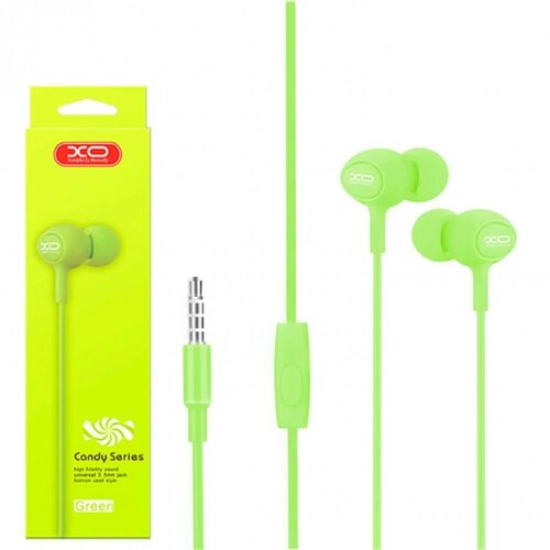 наушники xo foldable stereo Наушники XO S6 Candy зеленые