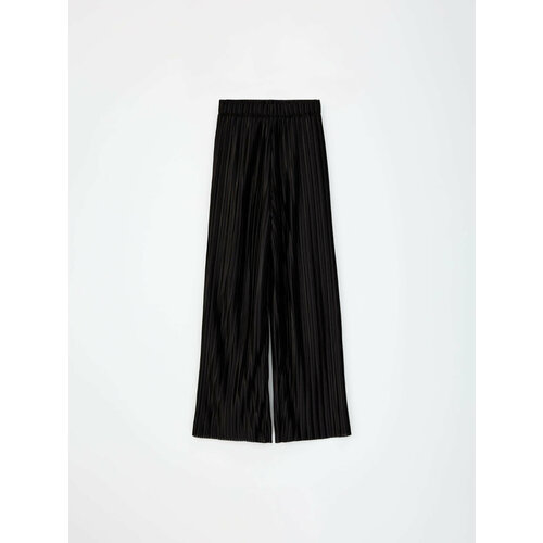 фото Брюки sela, размер 140, черный