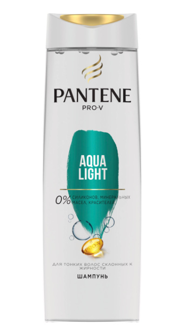 Шампунь для волос Pantene Pro-V Agua Light, 400 мл
