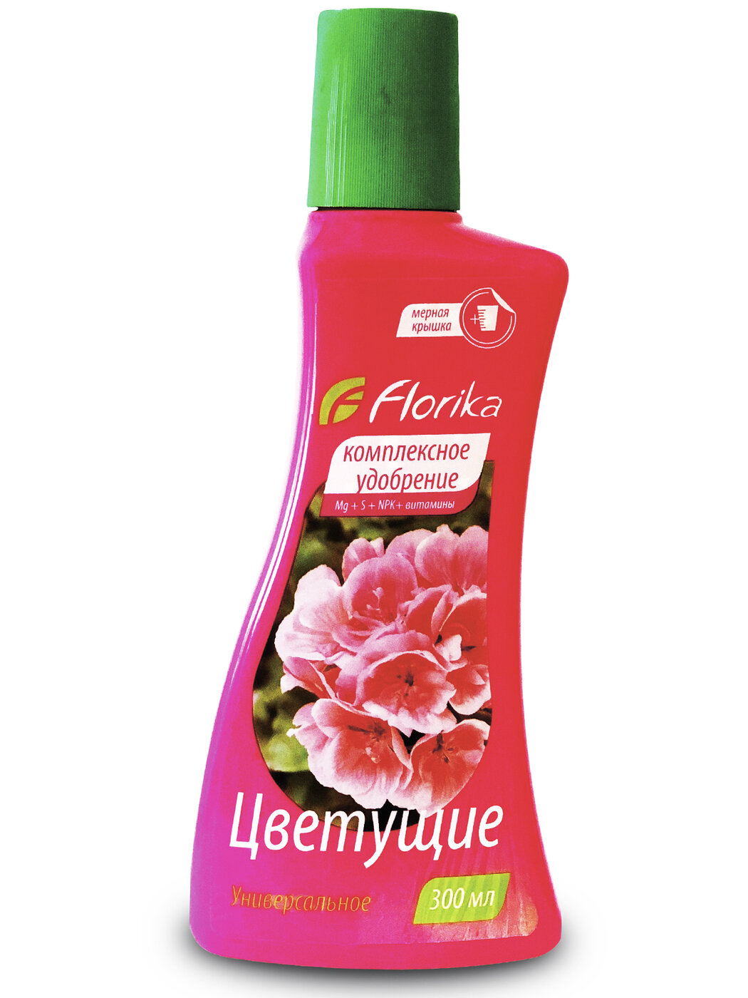 Удобрение минеральное жидкое  Для цветущих растений   0 3л  Florika